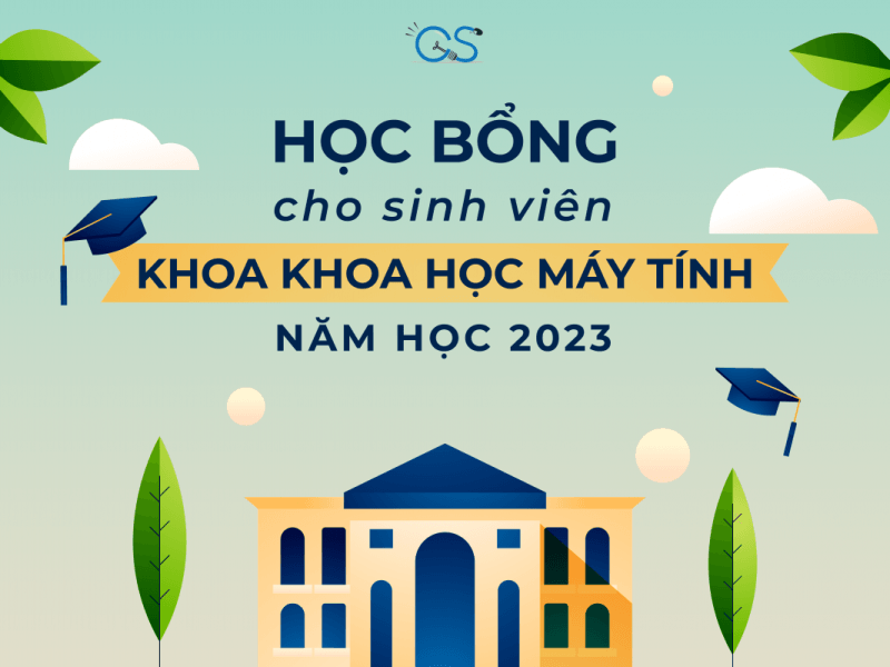 Announcement of scholarships for Computer Science majors for the academic year 2023