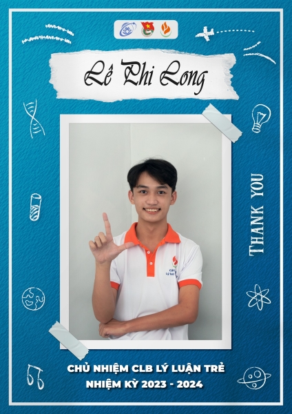 Gratitude to the Leadership Board of the UIT Youth Theory Club for the term 2023 - 2024