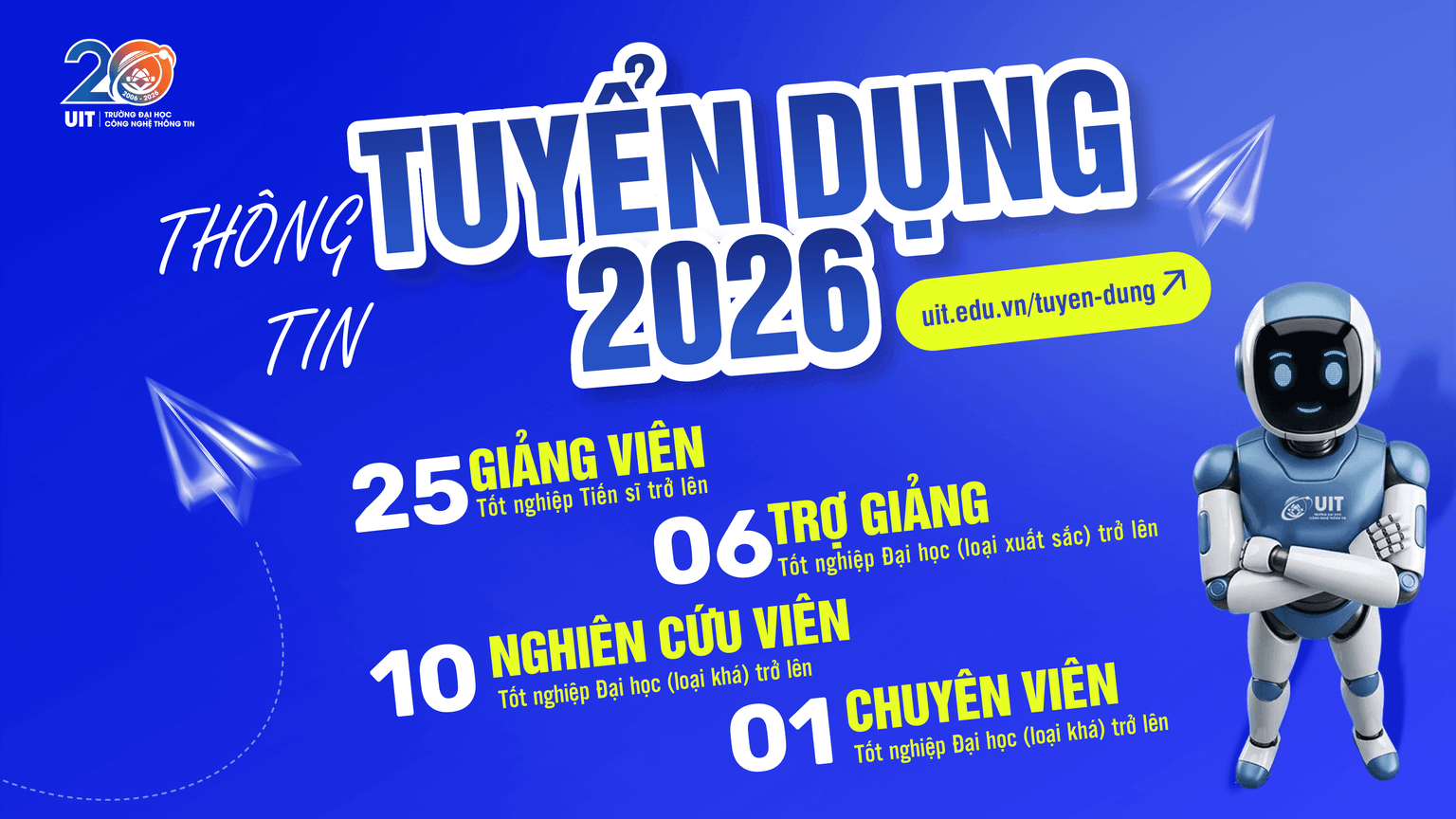 Tuyển dụng đợt 1 năm 2026