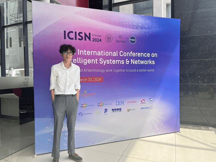 Presentation on Blockchain Research Results by Information Security Students at ICISN 2024 Conference