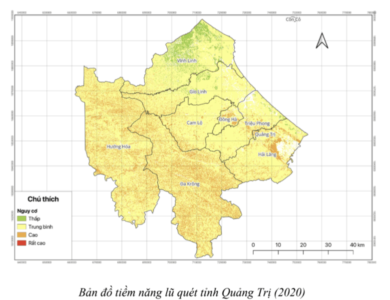 Application of GIS and Remote Sensing Technology to Build a Potential Flood Map for Quang Tri Province