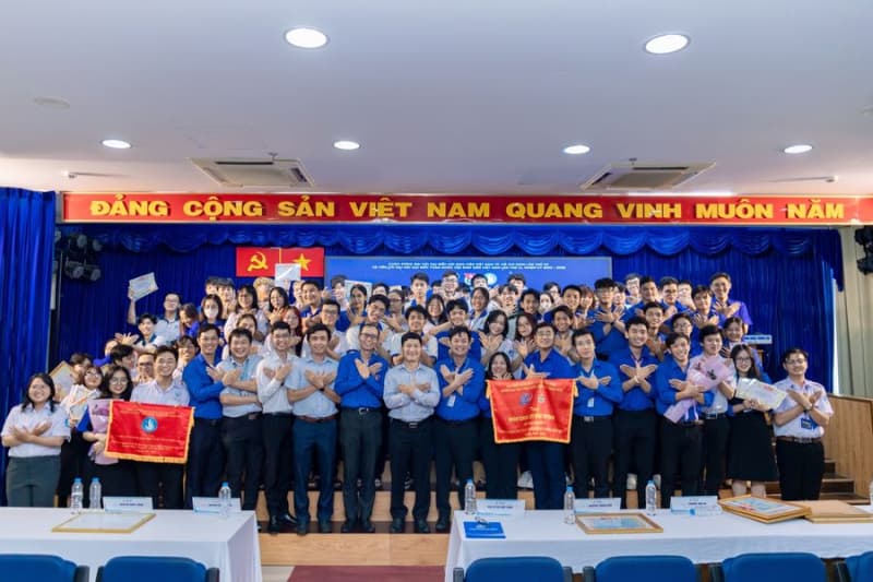 The Conference on Summarizing the Youth Union and Youth Movement, the Union and Student Movement Activities at the University of Information Technology, VNU-HCM in the academic year 2022 - 2023, and Deploying Key Contents for the year 2023 - 2024