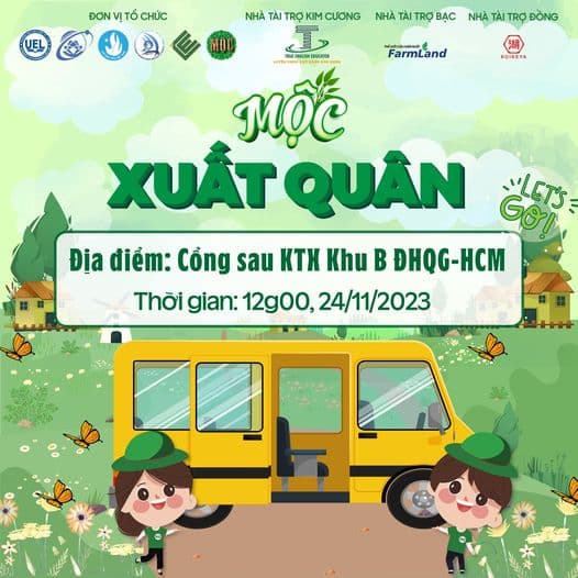 The announcement of the launch ceremony for the Moc Volunteer Campaign