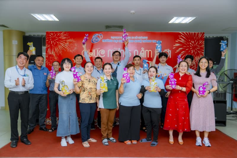 Joyful Atmosphere of the Lunar New Year 2024 at the University of Information Technology, VNU-HCM