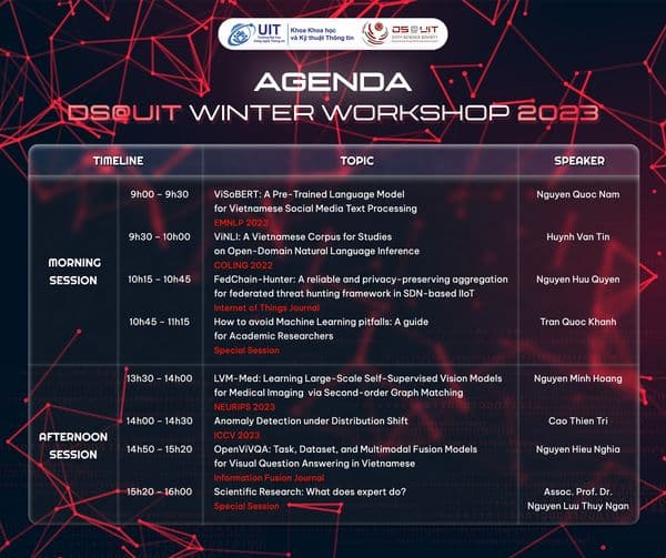  DS@UIT Winter Workshop 2023 - Open Registration for Workshop
