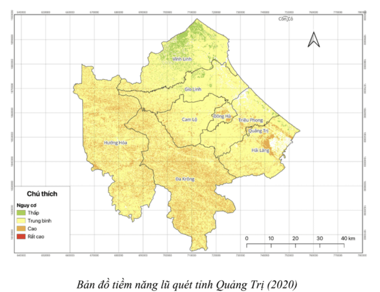 Application of GIS and Remote Sensing Technology to Build a Potential Flood Map for Quang Tri Province