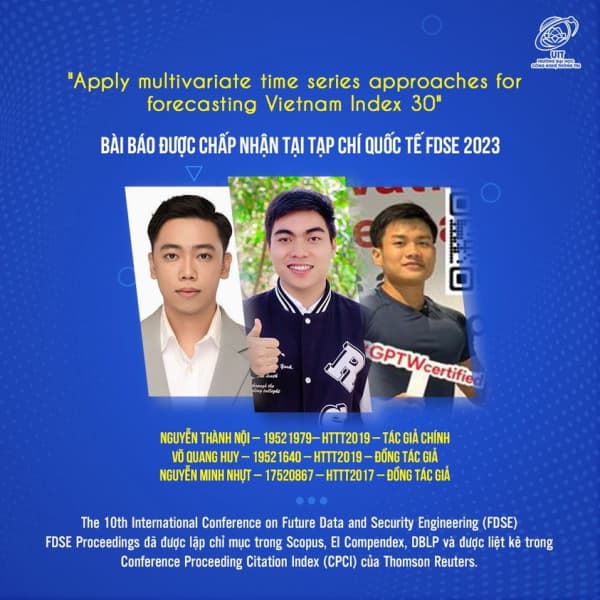 Congratulations to the UIT student team for having a scientific paper published at the FDSE 2023 International Conference!