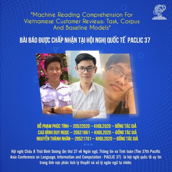 Congratulations to the Data Science Student Team for Publishing a Scientific Paper at PACLIC 27 International Conference