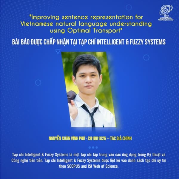 Congratulations to Ph.D. student Nguyen Xuan Vinh Phu for having a scientific paper published in the Intelligent & Fuzzy Systems journal. 