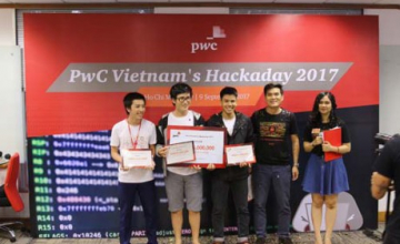 Sinh viên UIT đã xuất sắc giành giải nhất cuộc thi “HackaDay 2017”