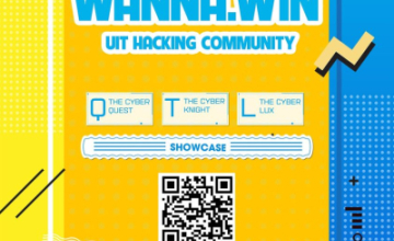 Special Announcement from Wanna.W1n! Let's Welcome "Showcase 2023 - UIT Hacking Community"