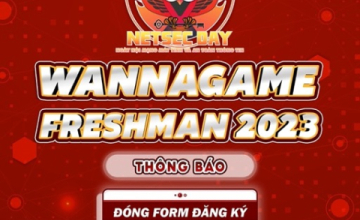 WannaGame Freshman 2023" officially closes the registration form