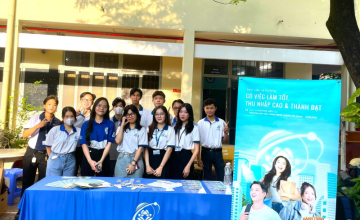 Connecting Journey - Student Ambassadors Visit Nguyen Cong Tru High School