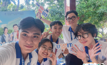 Journey of Connection – Student Ambassadors Visit Hùng Vương High School in Binh Duong