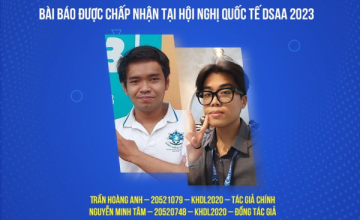 Congratulations to the 2 Data Science students for having their scientific paper published at the International Conference on Data Science and Advanced Analytics (DSAA).