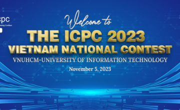 Welcome all participants attending the ICPC 2023 - VIETNAM NATIONAL CONTEST!