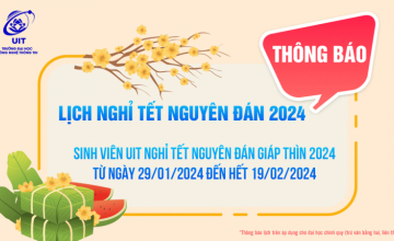 Announcement of Tet Holiday Schedule for the 2024 Lunar New Year