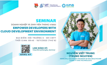 [Seminar] Businesses and Students in November 2023: Empower Developers with Cloud Development Environment