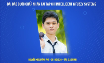 Congratulations to Ph.D. student Nguyen Xuan Vinh Phu for having a scientific paper published in the Intelligent & Fuzzy Systems journal. 