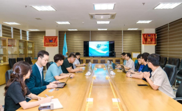 The delegation from the Semiconductor Association of Korea (KSIA) and the company ADT Korea visited the Computer Engineering Department