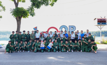 Meeting with UIT Students Batch 2023 at the Center for National Defense Education
