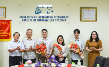  Congratulations to the Master's students in the Information System field on the successful defense of their theses