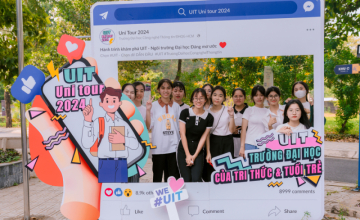  "UNI TOUR 2024": High School Students from Bau Bang High School - Binh Duong Explore UIT