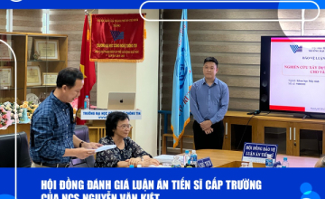  Successfully Defended Doctoral Dissertation on the Topic "Research on Building an Automatic Reading Comprehension Model for Vietnamese Text"