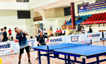 Congratulations to the UIT table tennis team for excellently achieving the silver medal in the Mixed Doubles category at the Ho Chi Minh City Labor Union Sports Association Tournament.