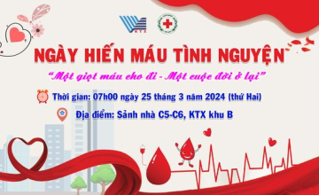 Viet Nam National University Dormitory Organizes Voluntary Blood Donation Day
