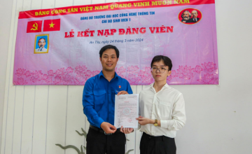 Communist Party Admission Ceremony - Student Unit 1