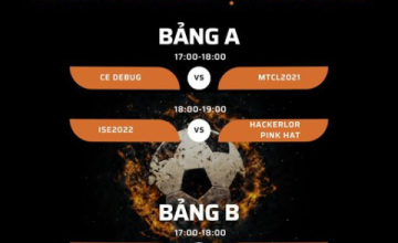 The official schedule of the Software Engineering Faculty Football Tournament to celebrate the establishment of the Ho Chi Minh Communist Youth Union
