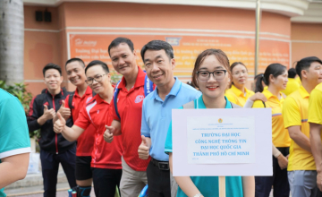 Trade Union of University of Information Technology Participates in the 2024 Sports Festival for Universities, Colleges, and Educational Institutions 