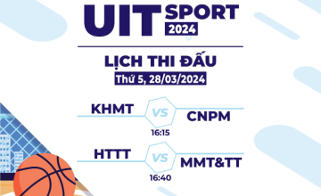 UIT Sport 2024 - Men's Basketball: Announcement of results for the second round of matches