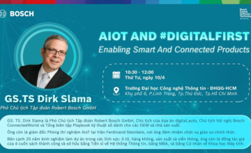 Workshop on AIOT AND DIGITALFIRST Exchange and Discussion with Prof. Dr. Dirk Slama, Vice President of Robert Bosch GMBH Group