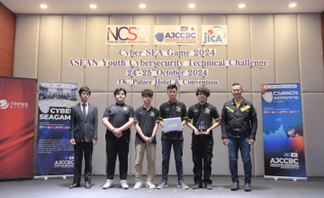 UIT students win Second Prize at the 2024 Cyber SEA Game