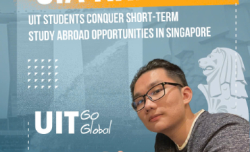 UIT students conquer short-term study abroad opportunities in Singapore