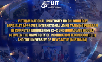 UIT Officially Approved for 2+2 Joint Training Program in Computer Engineering with the University of Newcastle, Australia