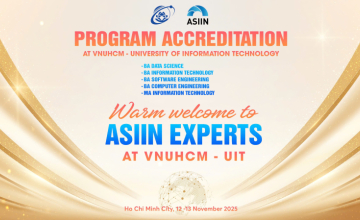 Welcome the ASIIN Expert Panel to VNUHCM - University of Information Technology