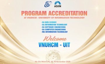VNUHCM – University of Information Technology Strengthens Academic Quality through ASIIN International Accreditation