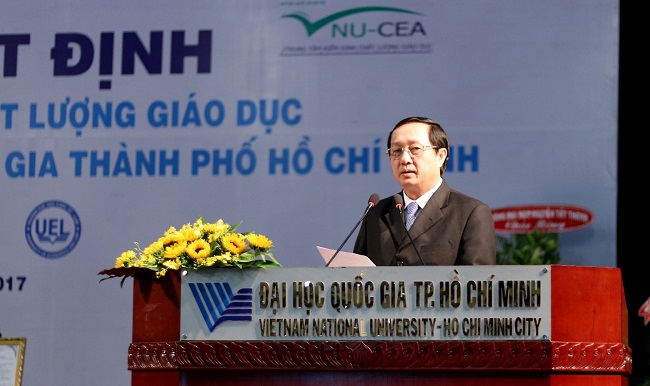 Trường Đại học Công nghệ Thông tin nhận Giấy chứng nhận kiểm định chất lượng giáo dục